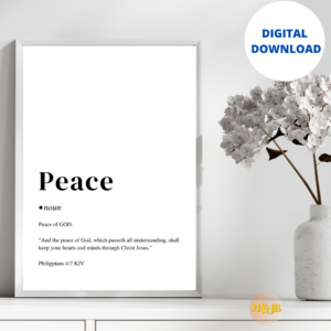 Peace Mockup Frame