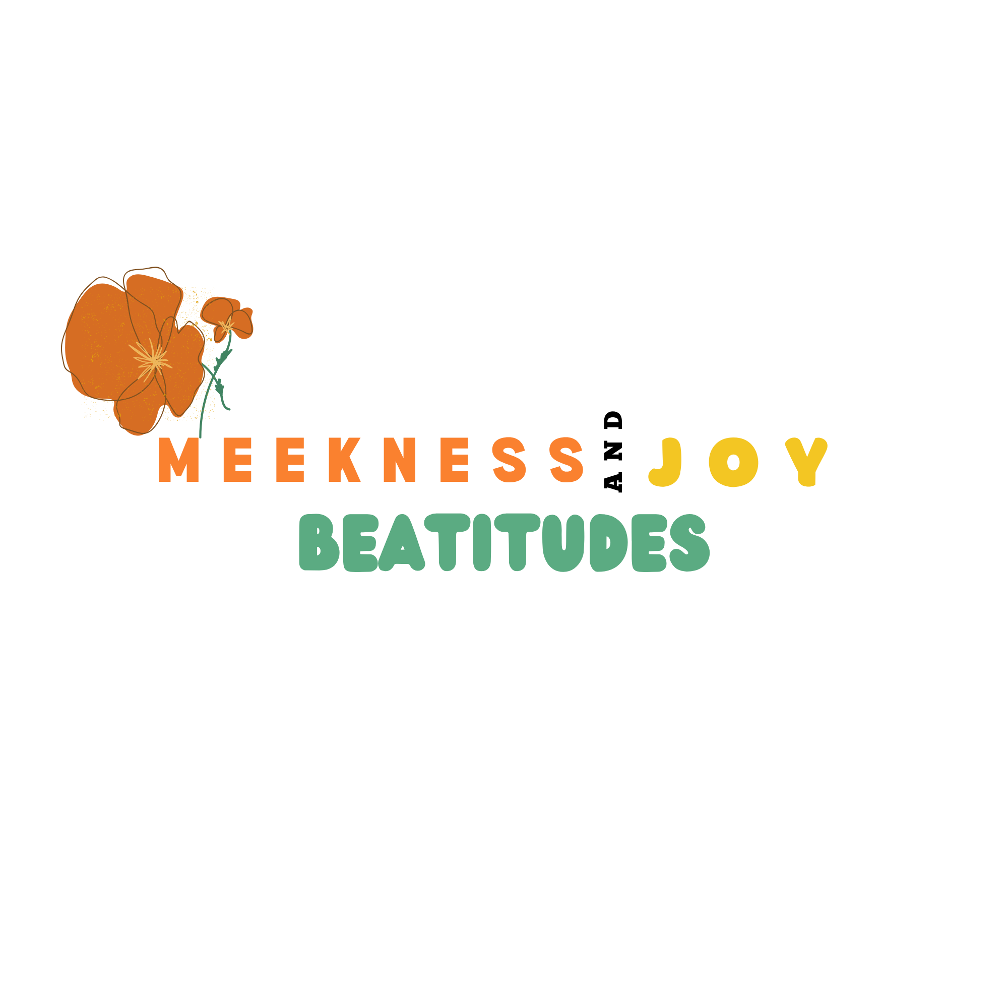 Shop Logo Meekness and Joy Beatitudes