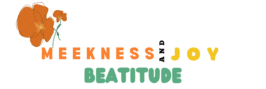 Shop Logo Meekness and Joy Beatitudes